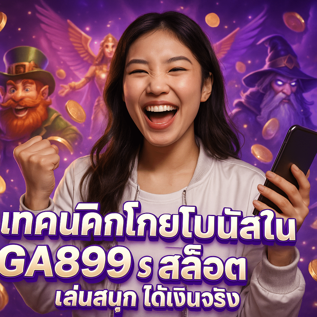 เทคนิคโกยโบนัสใน TGA899 สล็อต เล่นสนุก ได้เงินจริง