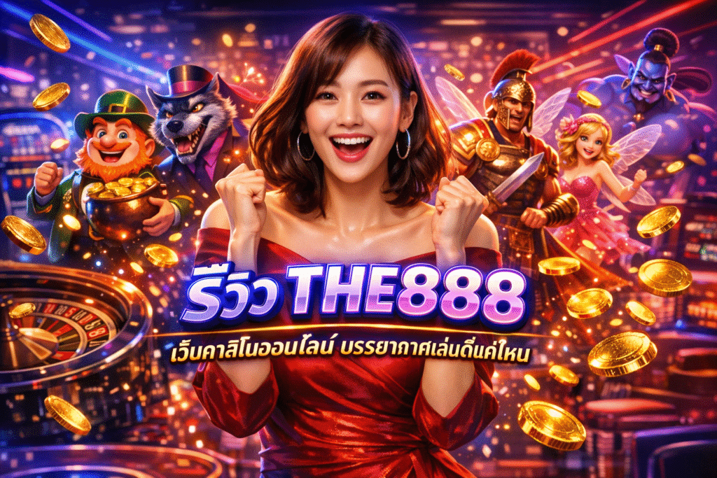 รีวิว THE888 เว็บคาสิโนออนไลน์ เล่นง่ายจริงไหม