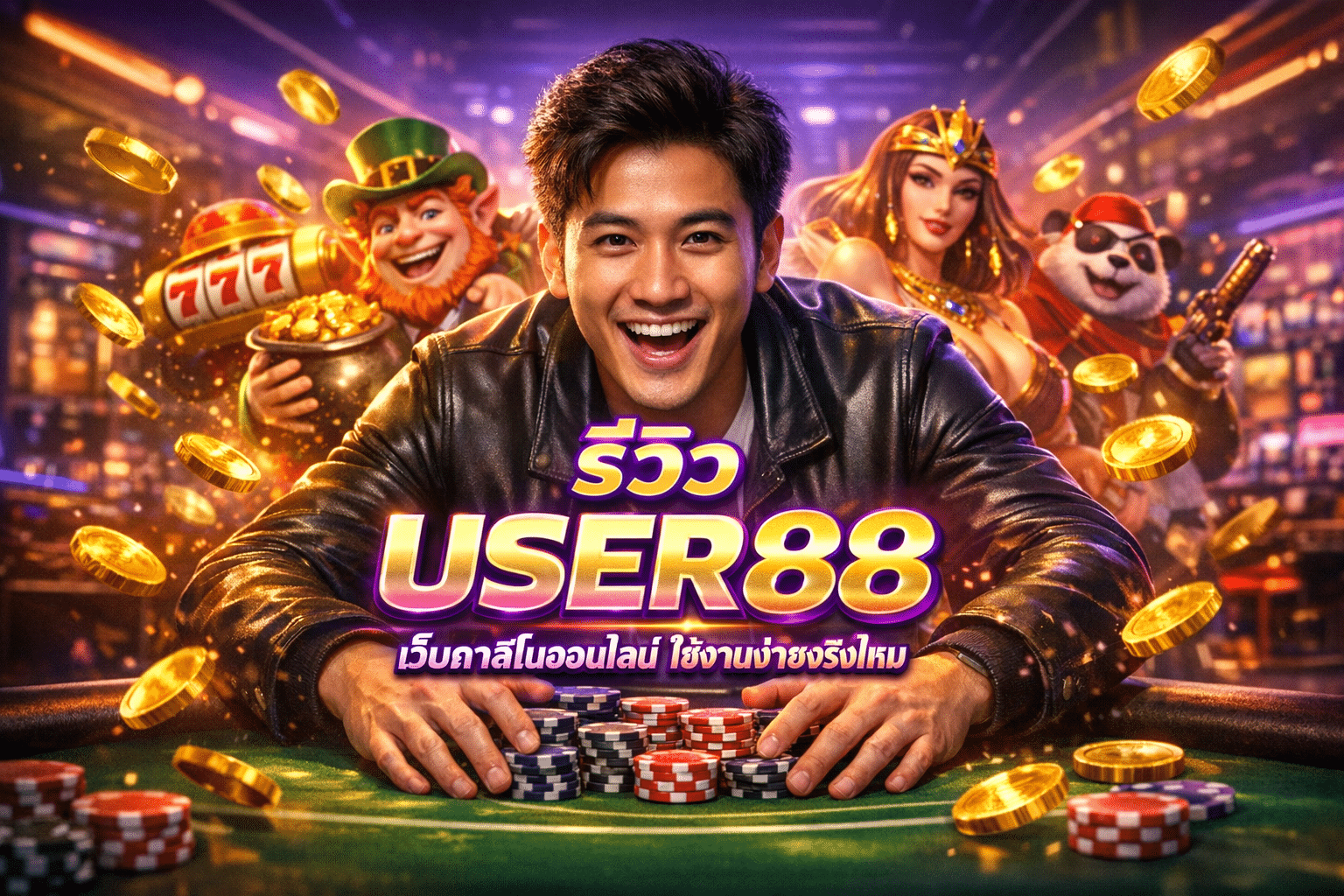 รีวิว USER88 เว็บคาสิโนออนไลน์ ใช้งานง่ายจริงไหม